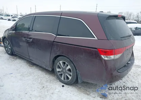 2014 Honda Odyssey Touring/Touring Elite z USA, uszkodzony, nr VIN 5FNRL5H99EB067705